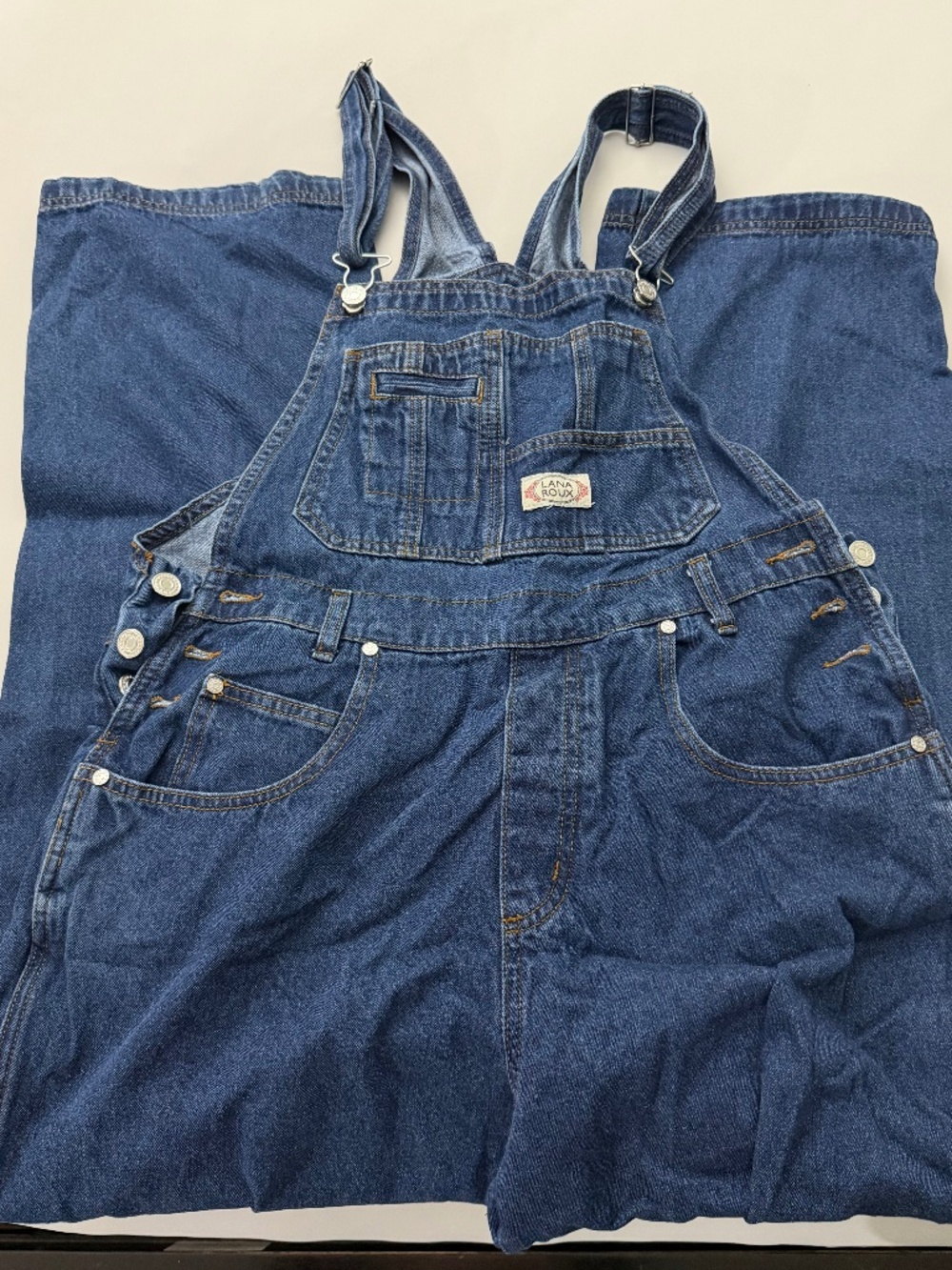 Overalls jeans dark denim